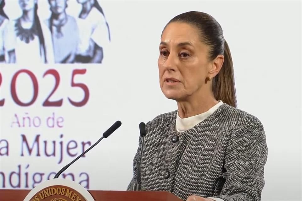 Claudia Sheinbaum, Presidenta de México.