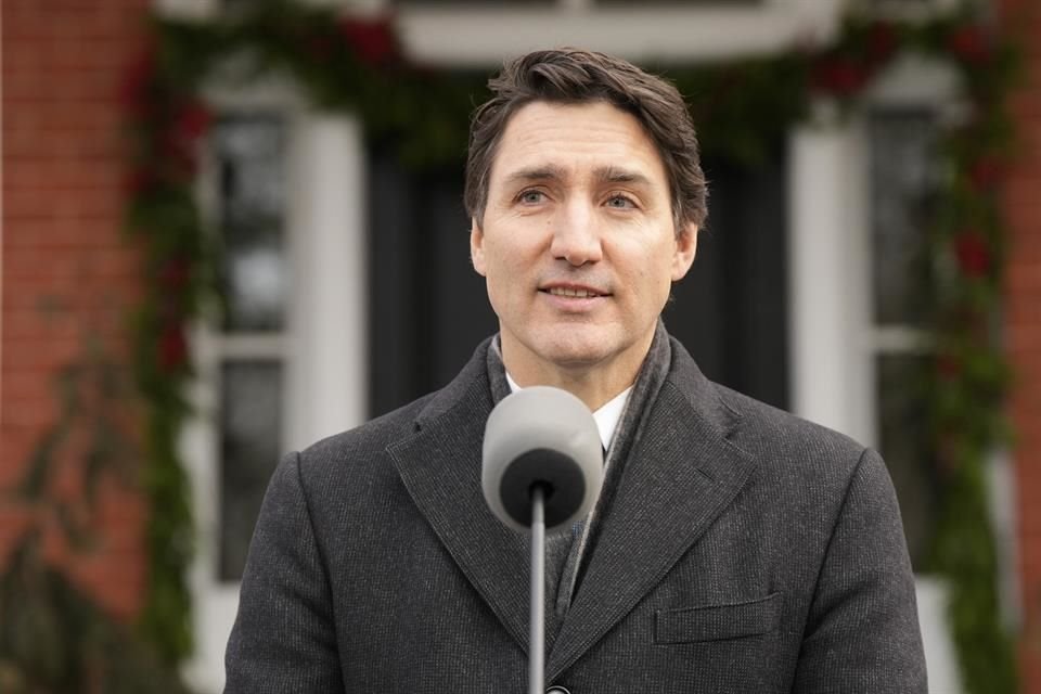 El Primer Ministro de Canadá, Justin Trudeau, durante una conferencia de prensa en Ottawa, el 6 de enero del 2025.