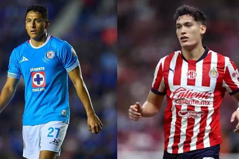 Guadalajara y Cruz Azul estarían en posibilidad de negociar un intercambio entre Jesús Orozco Chiquete y Luis Romo.