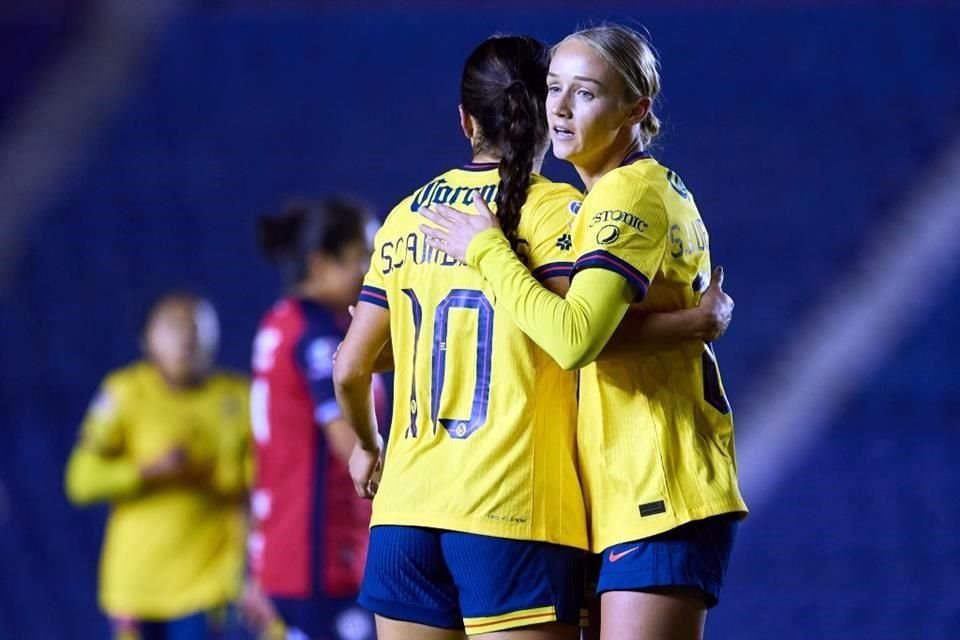 América volvió a imponer la jerarquía sobre Cruz Azul, ya que nunca ha perdido jugando como local frente a las celestes en la Liga MX Femenil.