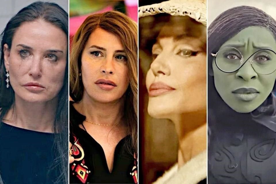 Entre las posibles rivales estarían Demi Moore, Karla Sofía Gascón, Angelina Jolie y Cynthia Erivo.