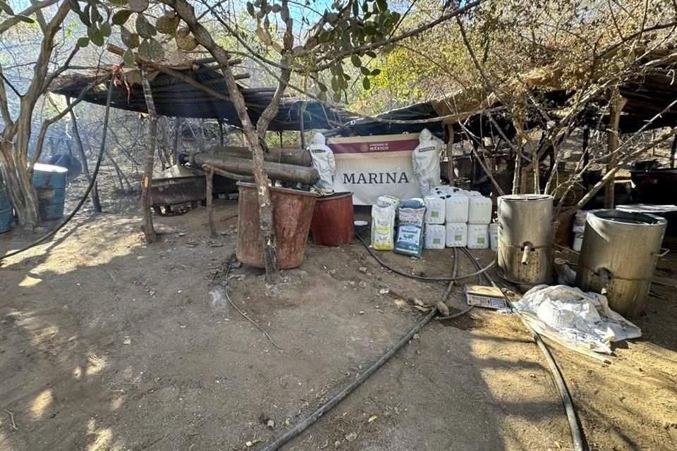 El laboratorio fue ubicado en el poblado de Taymuco, en Álamos, Sonora.