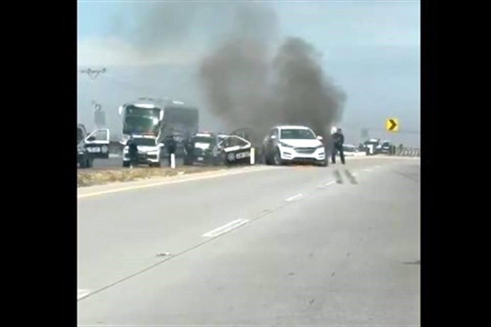 La balacera en la Carretera Internacional 15, tramo Hermosillo-Guaymas, generó alerta entre los automovilistas.