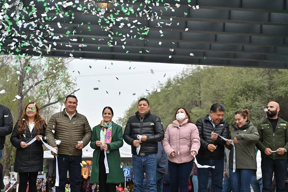 Ricardo Gallardo inaugura parque lineal más grande de México