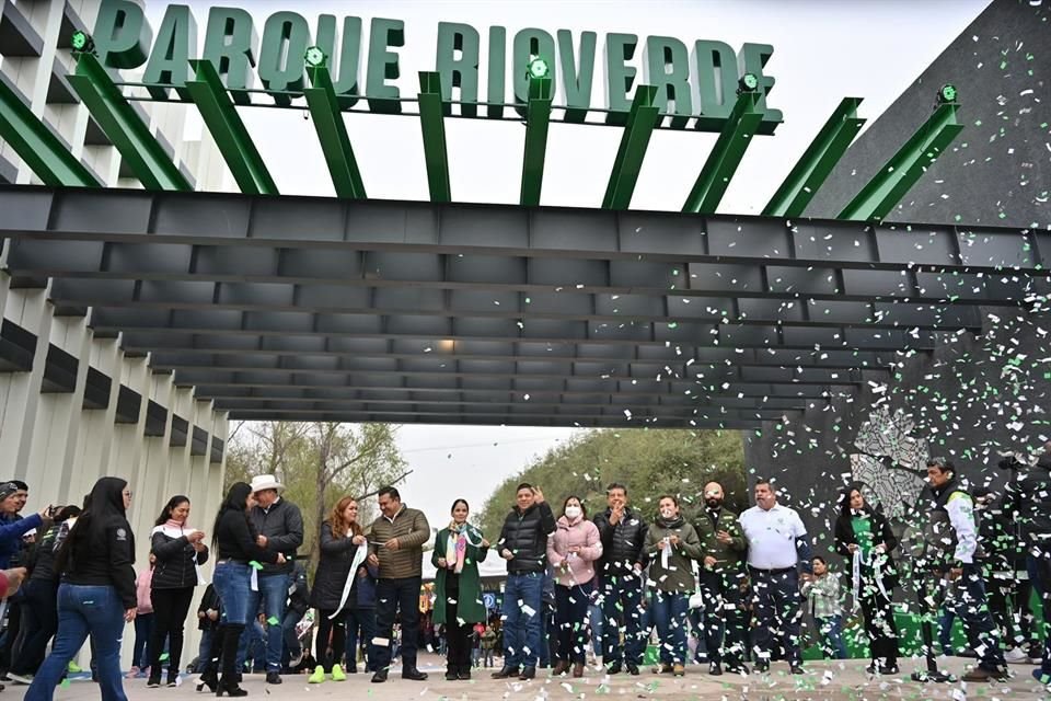 Ricardo Gallardo inaugura parque lineal más grande de México