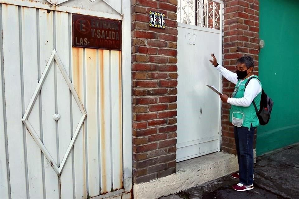 El programa de brigadistas de la salud empezó hoy en la Alcaldía Gustavo A. Madero.