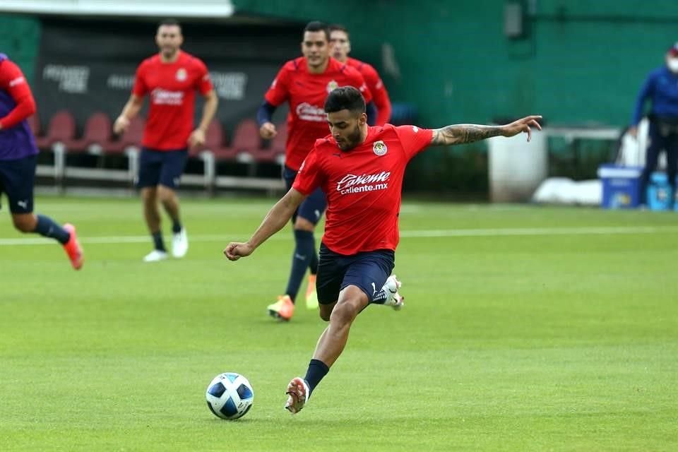 Alexis Vega está listo para asumir el protagonismo en el ataque de las Chivas.