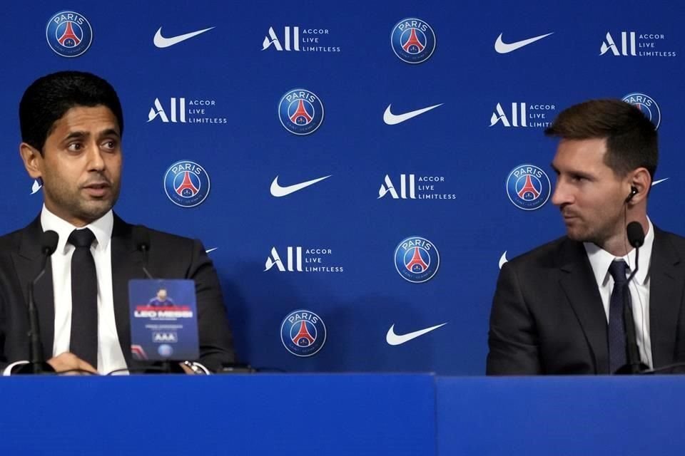 Nasser Al-Al-Khelaifi, propietario del PSG, estuvo presente.