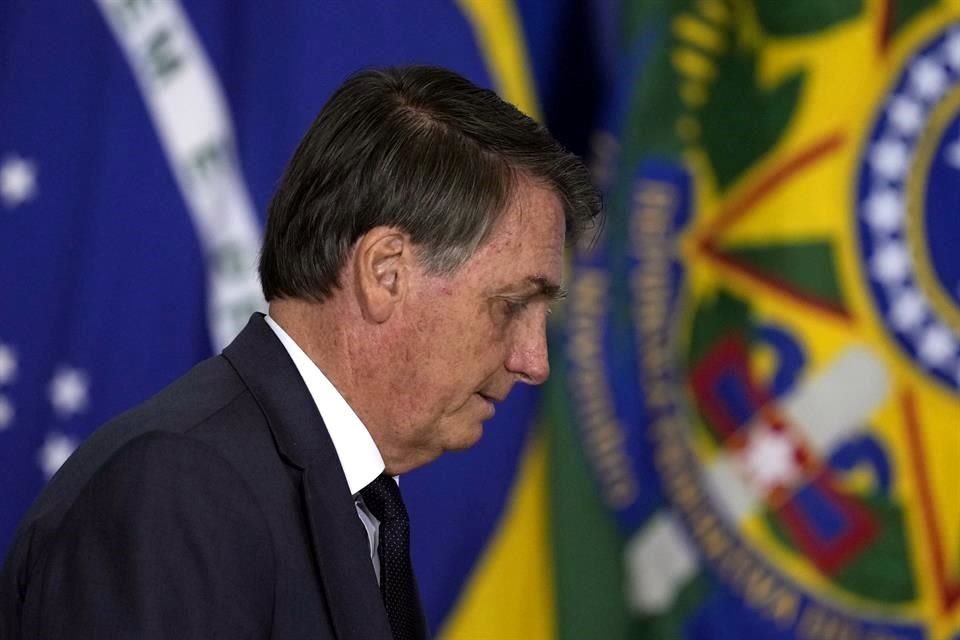 El Presidente de Brasil, Jair Bolsonaro.