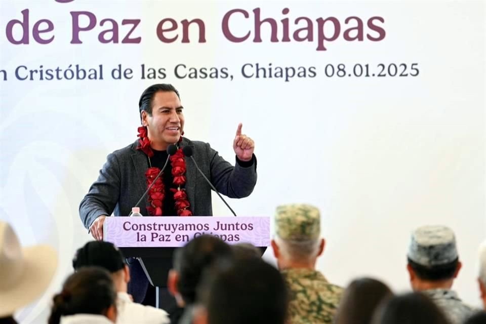 El Gobernador Ramírez afirmó que con la presentación de esta estrategia queda de manifiesto la importancia que tiene Chiapas para la Federación.