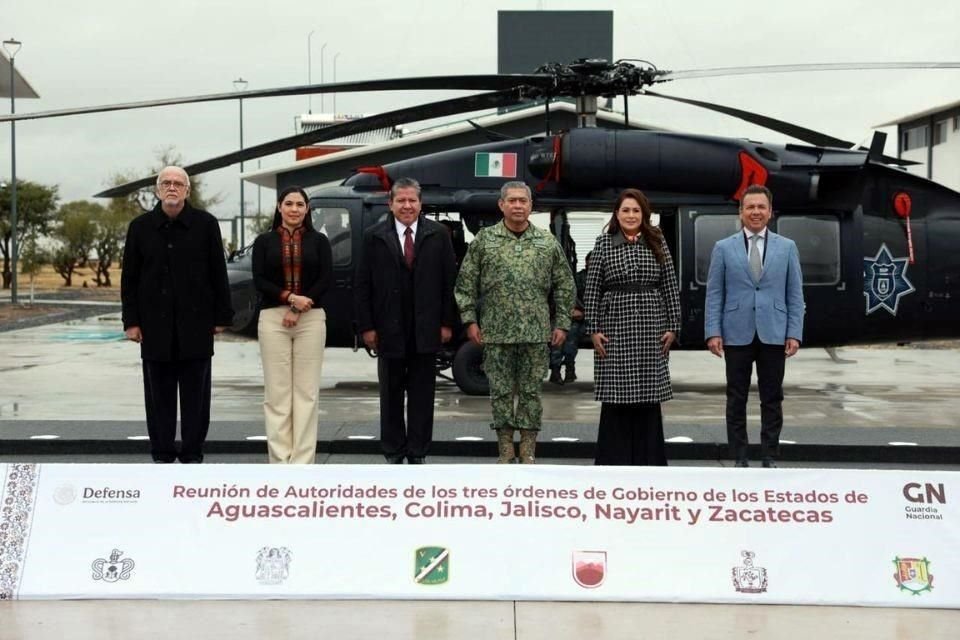 Gobernadores de Aguascalientes, Colima, Jalisco, Nayarit y Zacatecas se reunieron con el Ejército para iniciar una estrategia de seguridad conjunta por aumento cifras de diversos delitos.