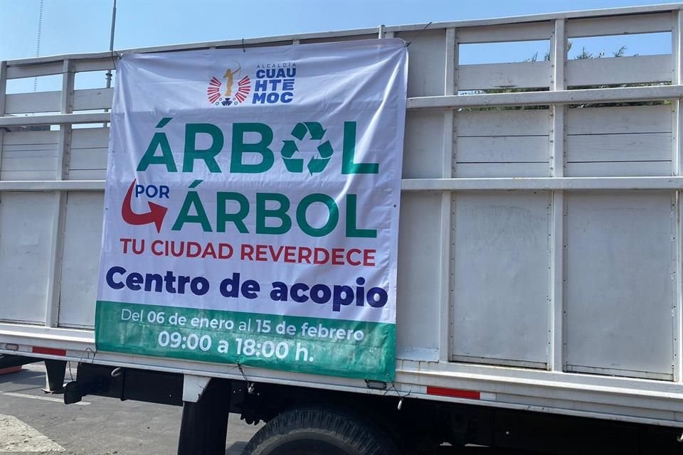 Se trata de la campaña Árbol por Árbol, tu Ciudad Reverdece, con la cual, al entregar un ejemplar, los capitalinos recibirán a cambio una planta. 