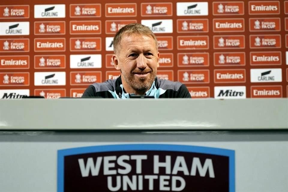 Graham Potter es nuevo entrenador del West Ham.