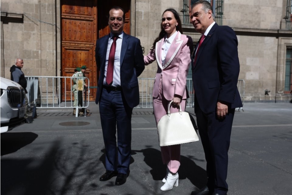 Altagracia Gómez y empresarios se reunieron con Sheinbaum en Palacio Nacional.