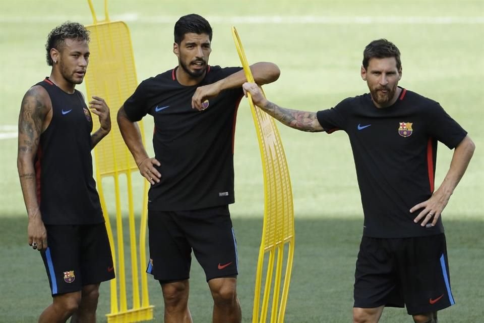 Neymar, Suárez y Messi vivieron épocas doradas en el Barcelona.