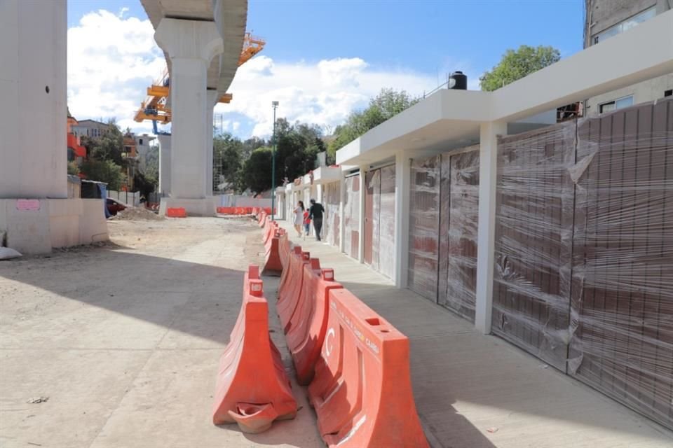 Las fachadas de 20 viviendas fueron reconstruidas, un beneficio que no fue para todos los vecinos.  