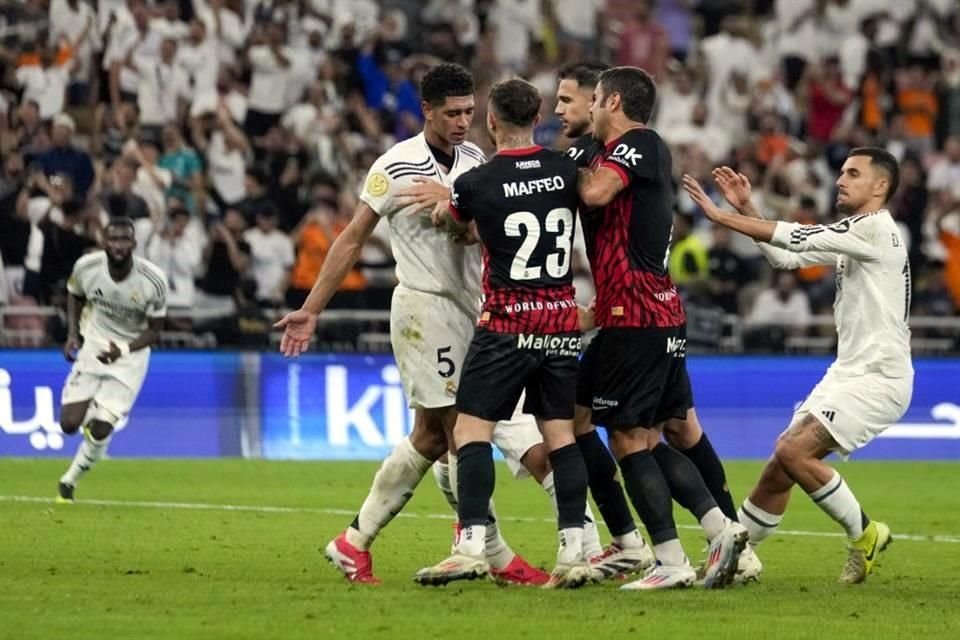 El Mallorca perdió el partido ante el Real Madrid.