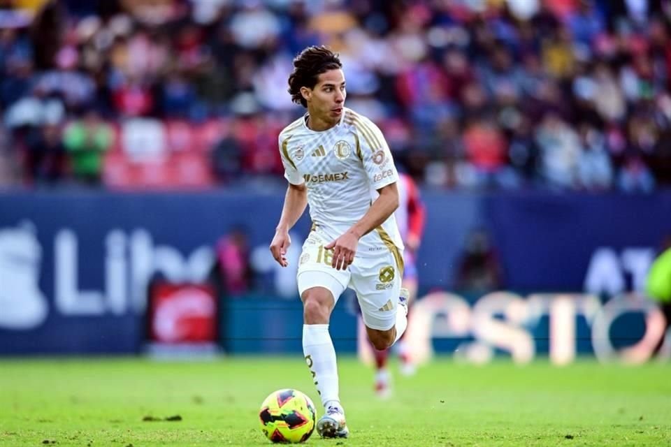 Diego Lainez se encargó de anotar el primer gol de Tigres en el Clausura 2025.