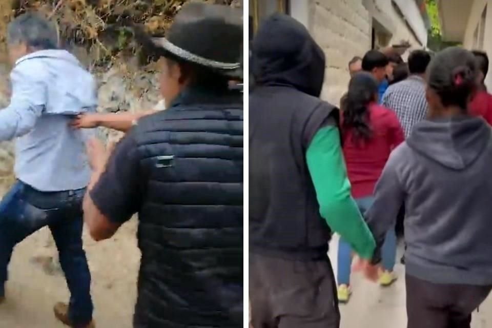 Eleuterio Néstor, Alcalde de San Cristóbal Amatlán, en sierra sur de Oaxaca, fue retenido por pobladores por un presunto conflicto interno.