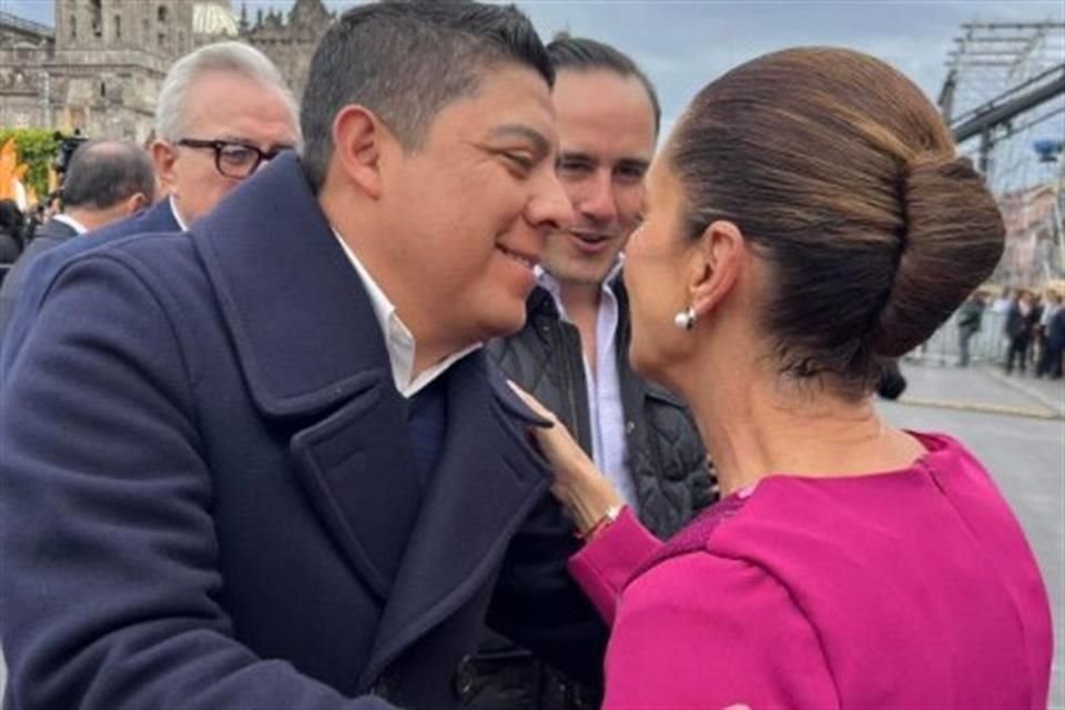 Ricardo Gallardo, Mandatario de San Luis Potosí, manifestó su apoyo a Claudia Sheinbaum.