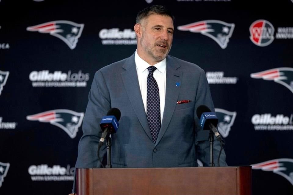 En su presentación como nuevo entrenador en jefe de los Patriotas, Mike Vrabel, prometió volverlos a meter como contendientes en la NFL.