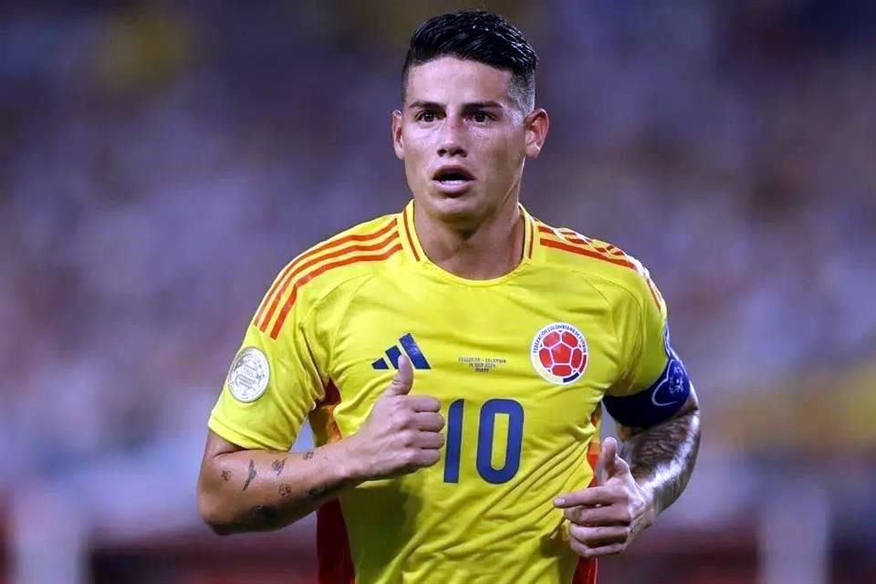 James Rodríguez fue el mejor jugador de la Copa América 2024, donde fue subcampeón con Colombia.