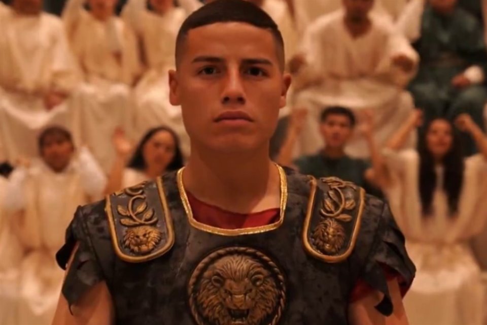 León dio la bienvenida a James Rodríguez.