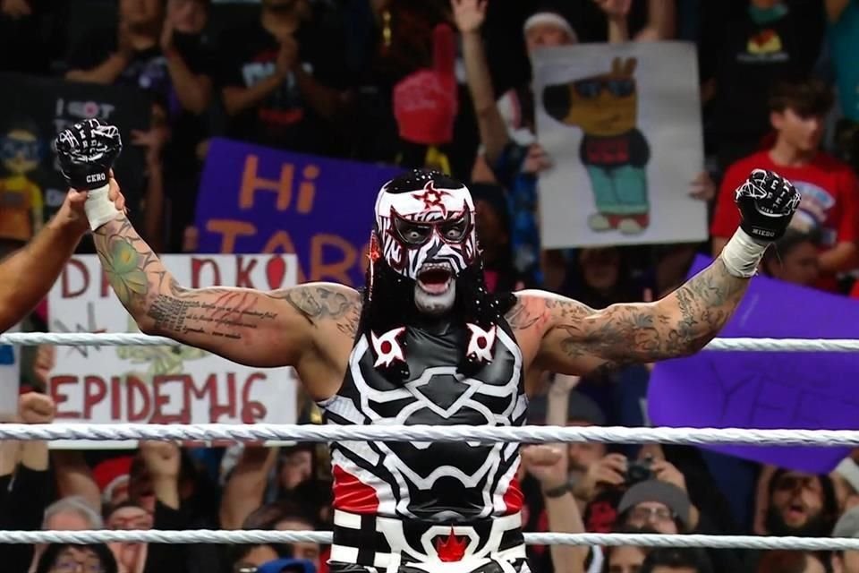 Penta Zero Miedo tuvo un debut triunfal en WWE al superar a Chad Gable en Monday Night Raw.