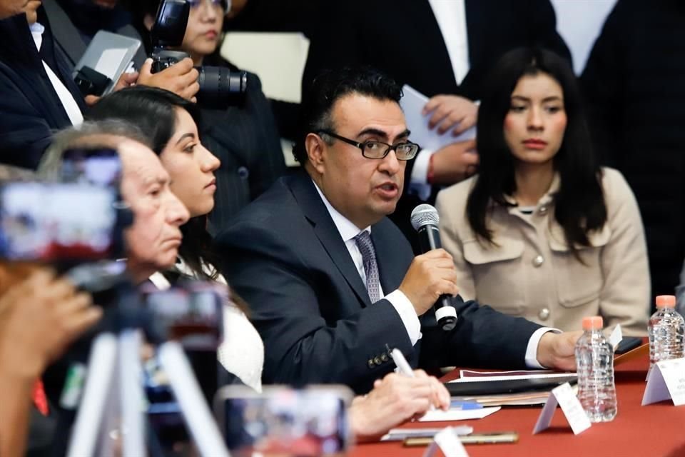 Carlos Alberto Olivier Pacheco, titular de la Secretaría de Salud de Puebla.