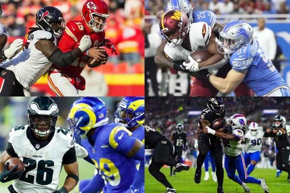 La Ronda Divisional de la NFL reúne cuatro cruces con historia en los Playoffs del futbo, americano.