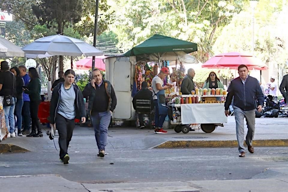 En Génova aún permanecen ambulantes.