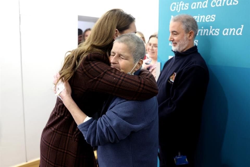Kate fue nombrada junto a su esposo, el Príncipe Guillermo, patrona real conjunta del Royal Marsden NHS Foundation Trust.