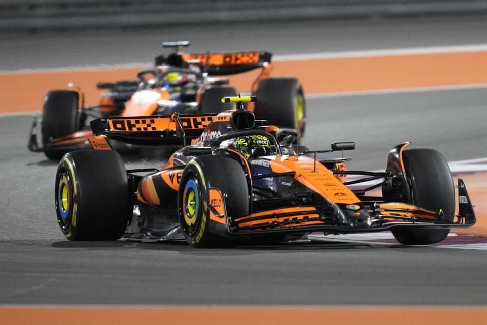 Los McLaren apostaron por la continuidad de Norris y Piastri.