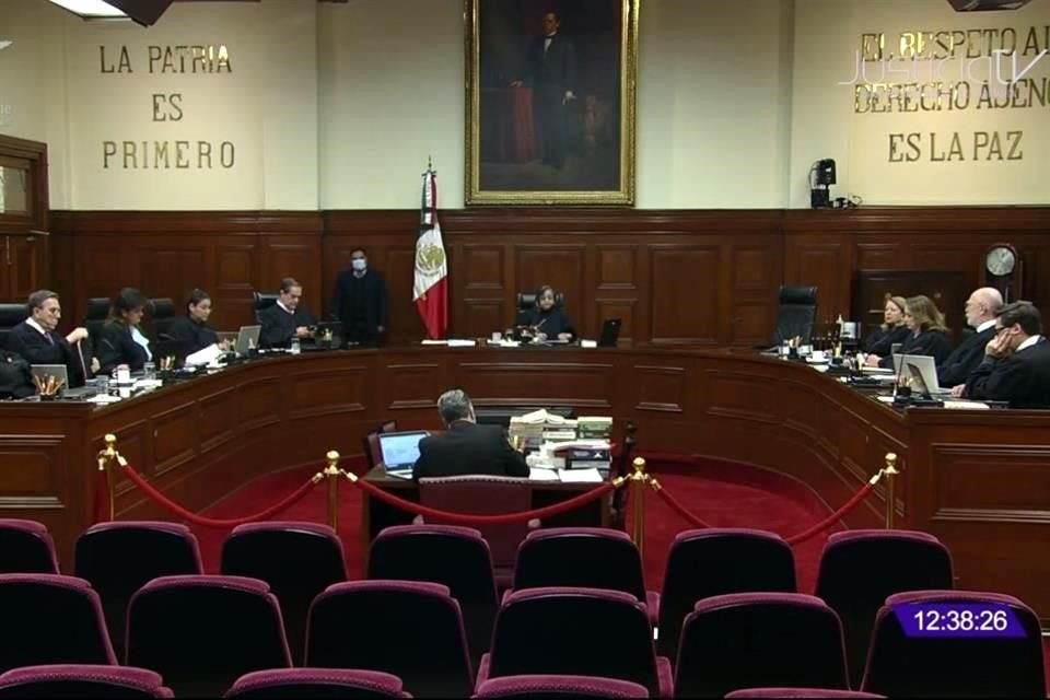 El Pleno de la Corte revisó una consulta de la Ministra Esquivel para aclarar la validez del paro.