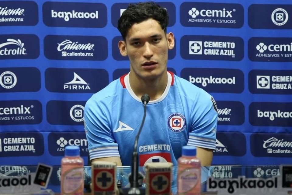 Jesús Orozco Chiquete dijo que llega a Cruz Azul a partirse la madre con resultados y a ganar la décima estrella con La Máquina.