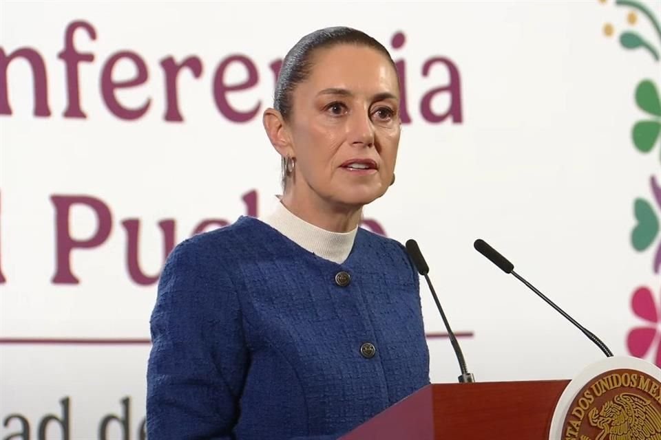 Claudia Sheinbaum, Presidenta de México.