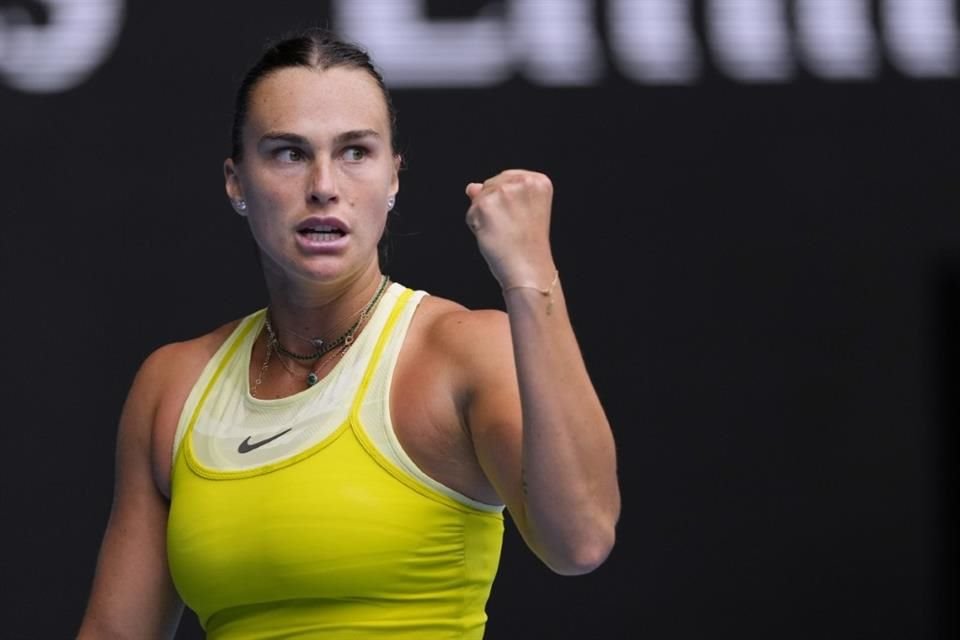 Aryna Sabalenka va por su tercer título consecutivo en Australia.