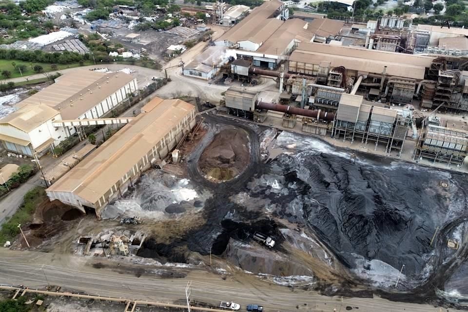 La empresa Zinc Nacional, ubicada en San Nicolás.