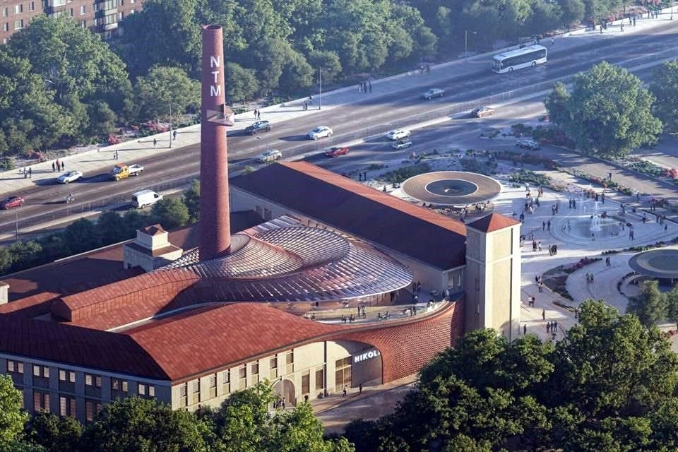La propuesta también contempla la creación de la plaza Nikola Tesla, un espacio público diseñado para conectar el museo con el paseo marítimo de Belgrado.