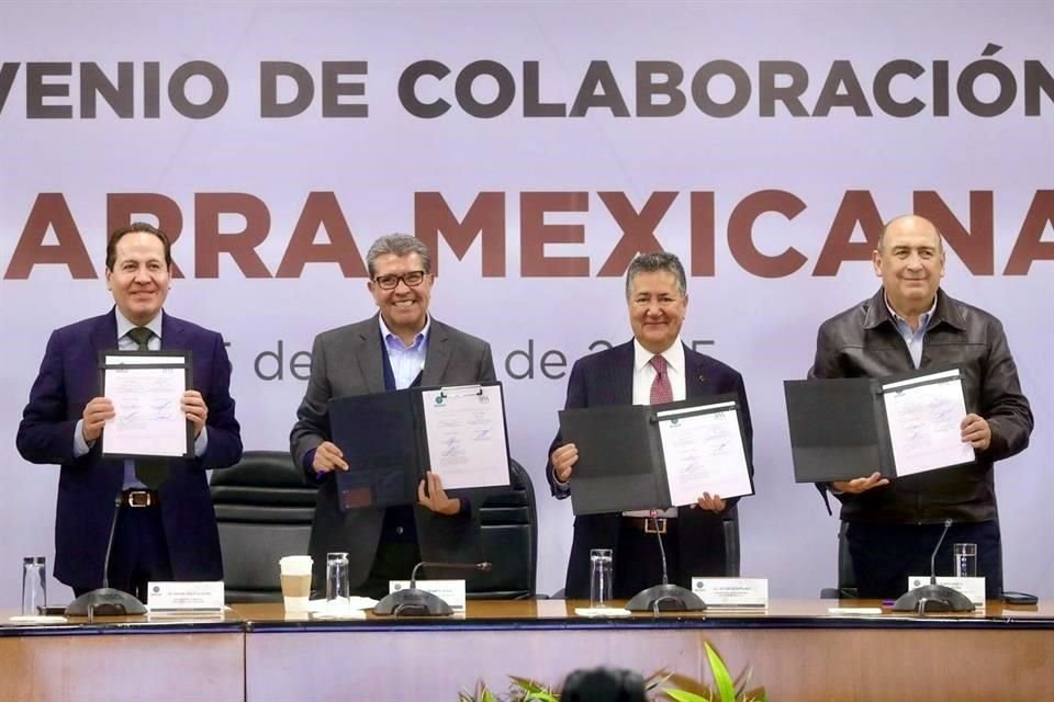 Barra Mexicana Colegio de Abogados firmó un convenio con la Cámara de Diputados.