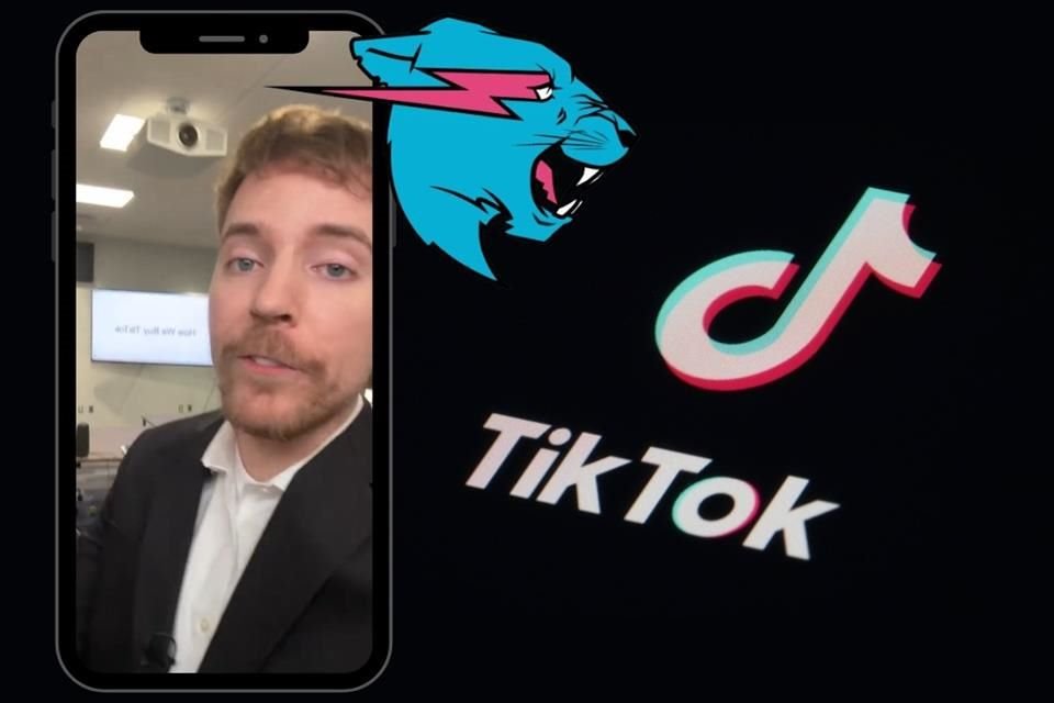 El multimillonario e influencer Mr Beast expresó su intención de querer comprar TikTok.