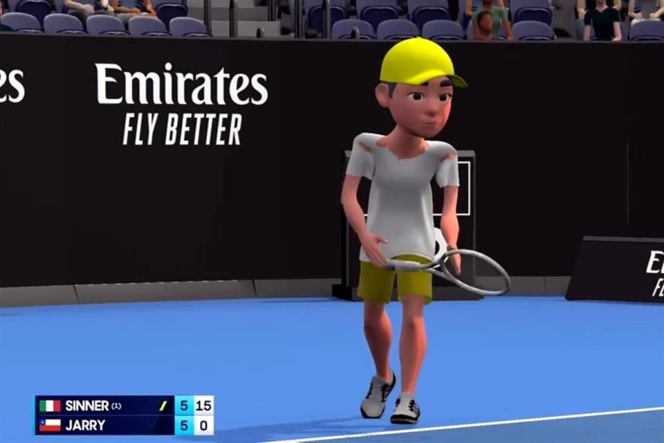 El tenis animnado llegó a Australia.