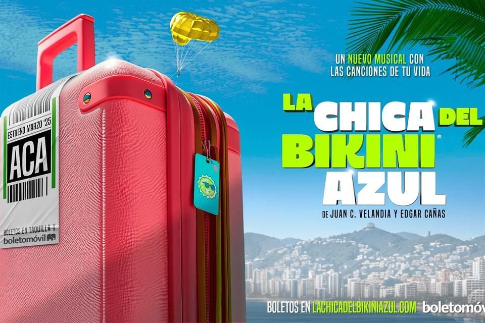 A partir de marzo, el Teatro Silvia Pinal en la CDMX recibirá al musical 'La Chica del Bikini Azul', con temas de Luis Miguel.