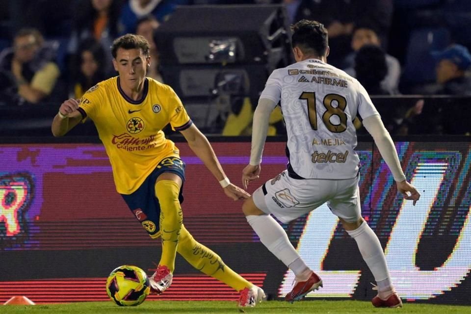 En su segunda prueba del torneo, el América, con jugadores de la Sub 23, empató 1-1 con los Xolos en el Estadio Ciudad de los Deportes.