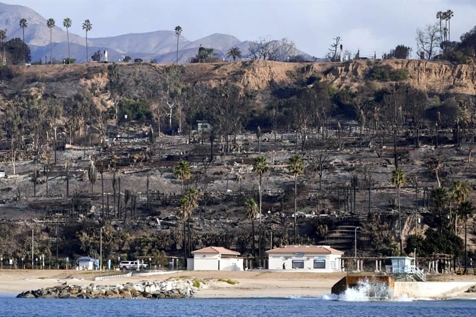 Los incendios dejaron gran devastación.