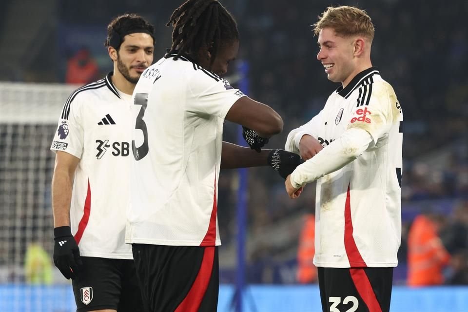 El Fulham le pegó al Leicester City.