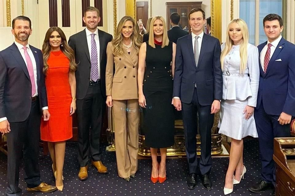 Donald, Eric, Ivanka y Tiffany son los otros hijos de Trump.