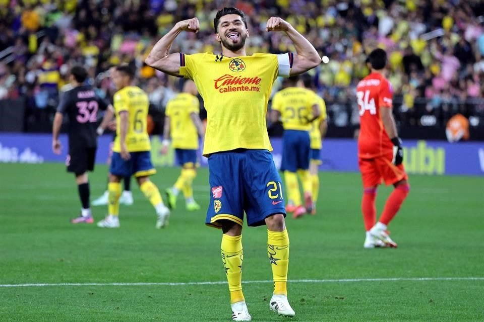 Henry marcó el primero del América.