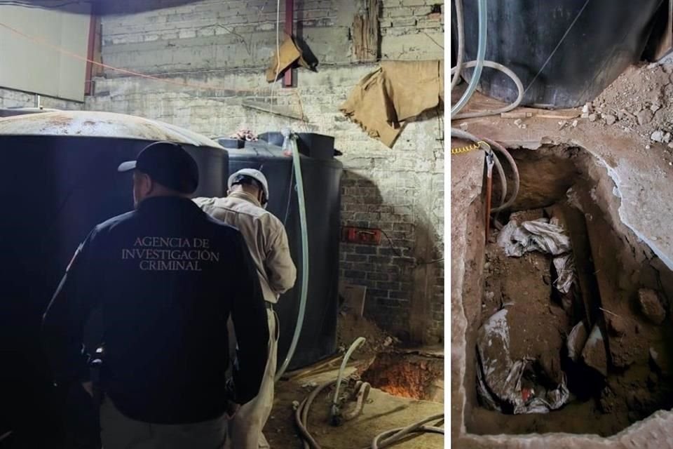 El operativo de cateo se realizó en un inmueble del municipio de Tlalnepantla, Estado de México.