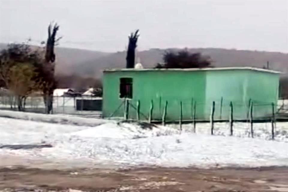 Varios puntos de Tamaulipas reportaron la presencia de nieve, como Ciudad Victoria y el ejido San Pedro, en el municipio de Güémez.